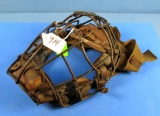 Boy’s Catcher’s Mask; Winchester Tom Webster Collection; Winchester Cloth Tag; Leathers Good