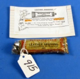 Winchester Leather Dressing; #2945; 1 Oz. Recommended For Baseball Gloves & Mitts; Etc. From Tom We