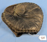 Catcher’s Mitt; Black; #2102; Diamond Winchester Trade Mark & # Stamped On Palm; Has Winchester Clo