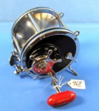 Peen Deep Seal Fishing Reel; “senatorin Model 10/0; Property Of Us Navy; Very Large