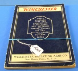 1929 Winchester Catalog; Regular Ed. W/guns; Ammo; Flashlights; Fishing Tackle; Skates; Cutlery; To