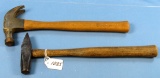 Claw Hammer; 13 Oz. (#6022c) & Machinist Hammer #6213-12oz. Winchester