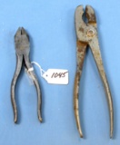 Slip Joint Pliers; #2499-10in & Lap Joint Pliers; Winchester