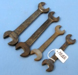 4 Straight Open End Wrenches; Winchester #1119(2);1131(2)