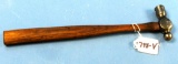 Winchester #6201 Small Ball Pein Hammer. Orig. Hndl; Nice Hammer