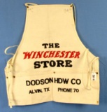 Nail Apron; The Winchester Store; Dodson Hdw. Co.; Alvin; Tx; Phone 70; Unused