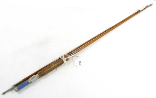 Custom Bamboo Fly Fishing Rod; 4 Pc. (navy Blue Linings) Montague Sunbeam