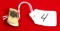KK ax head pin; old shield logo