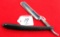 KK straight razor; blue steel No. 11