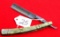 Win. straight razor; dark green ice handle; No. 419