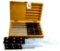 Simmons steak knives wooden box of 8; plus 4 other matching knives
