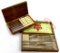 LOT: 1 box of Simmons steak knives wooden box of 6; 1 box of KK silverware No. K12 M