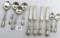 LOT: 10 pieces of Simmons silverware