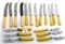 LOT: 18 pieces of Diamond Edge silverware