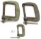 LOT: 3; Simmons Hdw. C-clamps; 1. No. 122; 2. No. 124