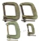 LOT: 4; Simmons Hdw. C-clamps; 1. No. 122; 1. No. 123; 2. No. 124