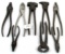 LOT: 8; KK; hand tools; staple puller; fencing pliers; pliers & wire cutters; carpenter pincher; lin