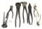 LOT: 7; KK; hand tools; staple puller; fencing pliers; pliers & wire cutters; carpenter pincher; ben