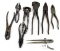 LOT: 2; DE; hand tools; staple puller; pliers & wire cutters;- 6 KK; hand tools; lineman; slip joint