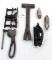 LOT: 6; DE; hand tools; 2-plumb bobs; crate hammer; saw sets; ect.
