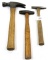 LOT: 3; KK; hammers; claw; bill posters; saw set; original handles
