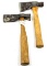 LOT: 2; KK; hatchets; lathing w/original handle; shingling