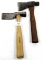 LOT: 1; KK; lathing hatchet; 1; DE; lathing hatchet; original handles