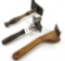 LOT: 3; KK; Shap.; Simmons; cabinet and floor scrapers
