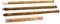 LOT: 3; DE; 3’ sliding rules; Huntsville Hardware; Huntsville; Mo.; H.A. Stockman Lumber; St. Louis;