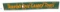 DE; metal 4’ long green & orange rack for garden tools