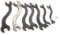 LOT: 7; DE; flat handle S- wrenches