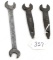 LOT: 3; KK; open end wrenches