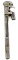 KK; pipe wrench; 18”