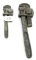 LOT: 2; KK; pipe wrenches; w/KK written on handles; 12 & 8”