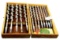 KK; 13;auger bit set in wooden box; No. KS13