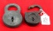 LOT: 1.  Shap. longware padlock; 2. Simmons; quality 6 lever