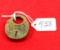 Simmons; padlock; all brass