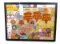 Display case w/75 hardware store tags; nice collection