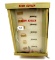 KK; Spinning 4 sided knife case 19” tall – 7 1/2