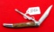 DE; 2 blade fish knife; blade marked; Imperial; Prov; RI U.S.A.