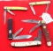 KK; 5 pocket knives