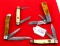 KK; 4 pocket knives