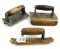KK; LOT: 3- brass cement tools; No. 01;K041;K0100