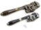 Win. LOT: 2- wood handle pipe wrenches; 10” & 8”