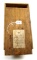 DE. wood box w/ sliding top for hatchets 14 1/4