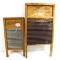 Simmons/Shap. LOT: 2; 1- Shap. washboard; 2- Simmons Polly Prim washboard