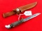 Western hunting knife w/sheath