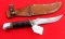 Western hunting knife w/sheath