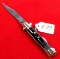 Inox. Switch blade knife