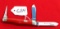 KK. pocket knife 3 blade; #738 45 1/4